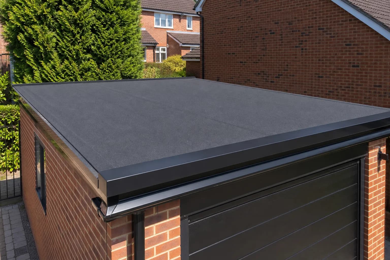 Garage Roof Replacement by P J F & Sons